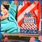 4 Pcs Patriotic Tiered Tray Decor, Farmhouse 4th of July Table Wooden Sign Rustic Red White Blue Block Stack Decorations for Home Fireplace Mantel Memorial Day (Independence Day Happy)